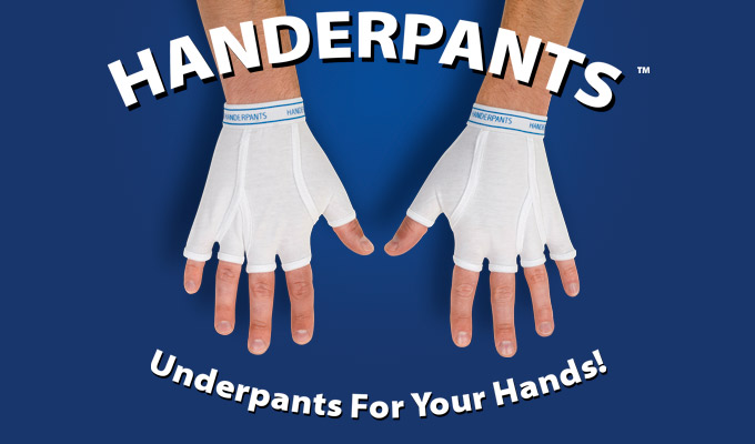 gloves discussed as underwear being worn on the hands